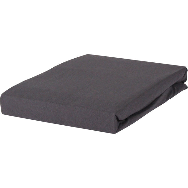 Splittopper Hoeslaken Livello Jersey Stretch Donker Grijs