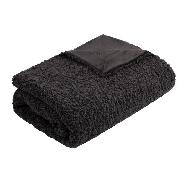 Furry Plaid Livello Ollie Antraciet binnenzijde