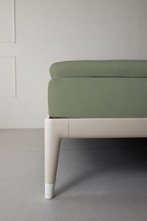 Splittopper Hoeslaken Linolux Jersey Excellent Green