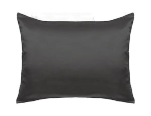 Linolux Satin Beauty Kapselsloop Dark Grey – polyester satijn
