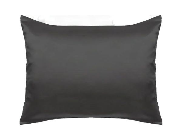 Linolux Satin Beauty Kapselsloop Dark Grey – polyester satijn