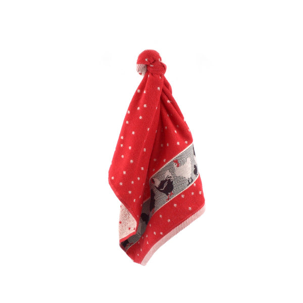 Keukendoek Bunzlau Castle Chickens Red