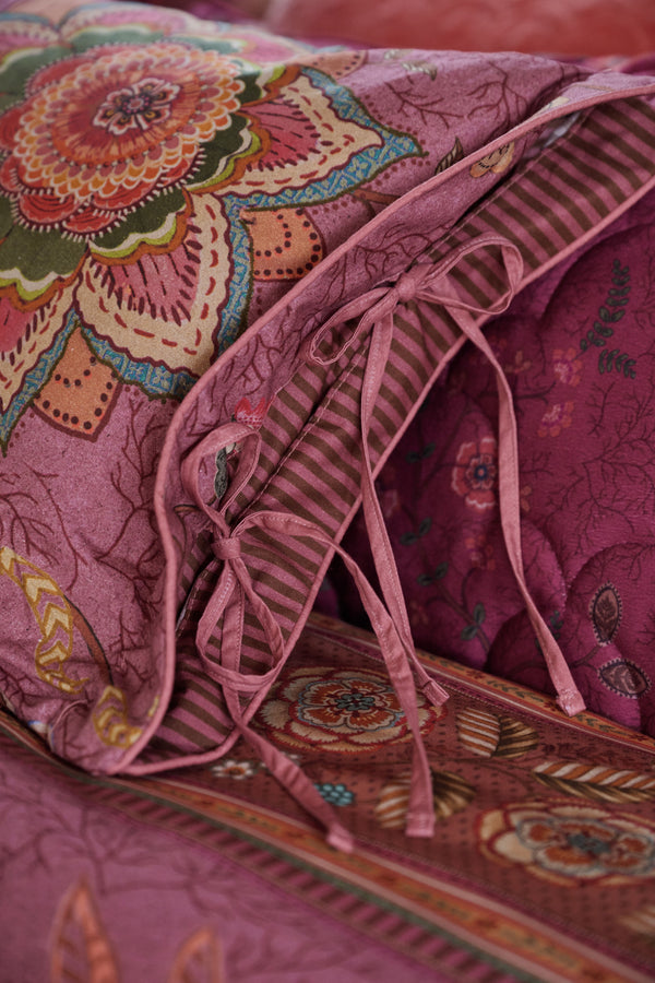 Pip Studio Mumbai Evening Dark Pink - Perkal