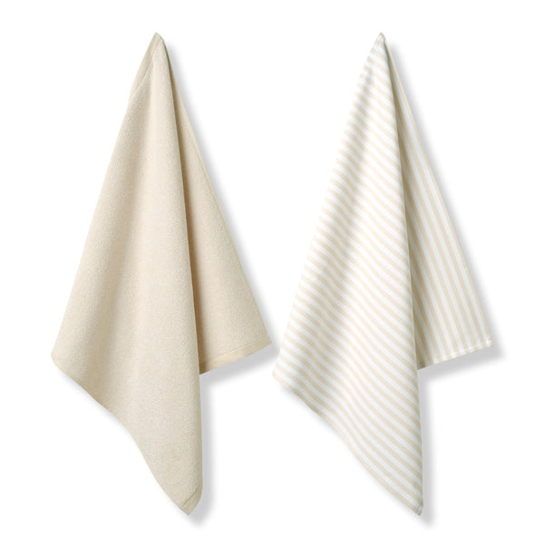 Keuken  en Theedoek Set Vandyck Pure Dessert hangend