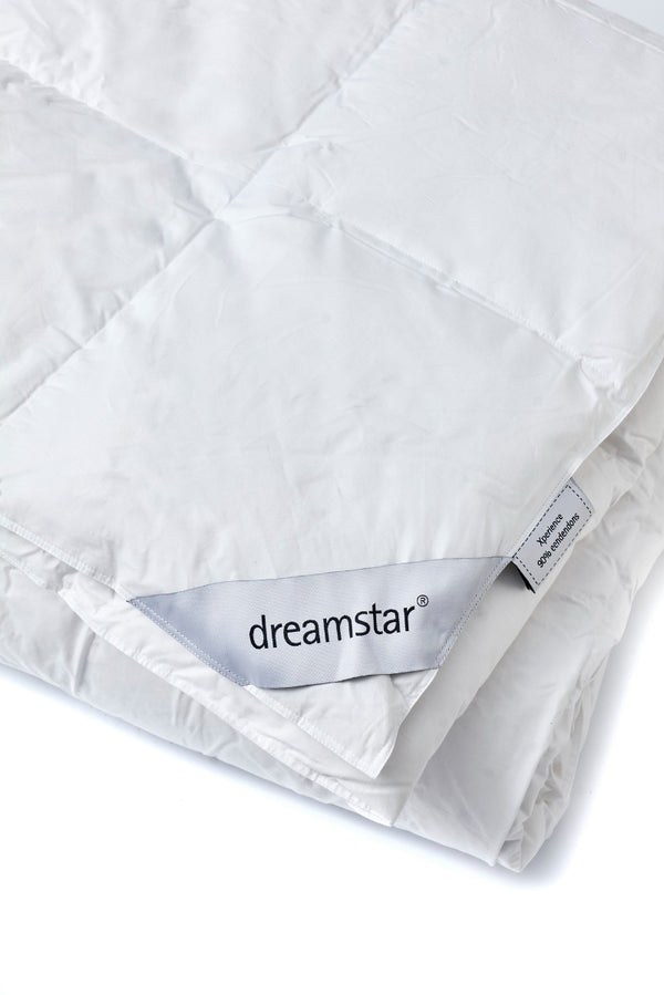 Dekbed Dons Dreamstar Xperience 90% Eendendons enkele uitvoering labels
