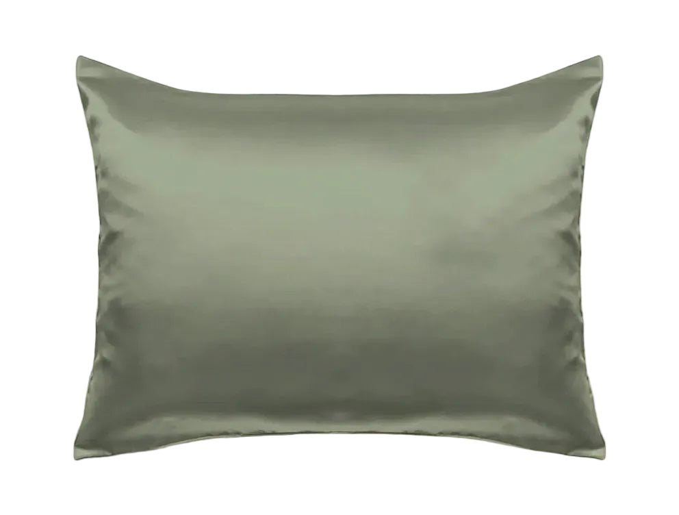 Linolux Satin Beauty Kapselsloop Olive – polyester satijn