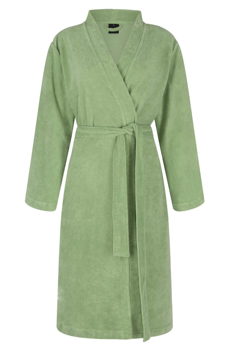 Kimono Badjas Livello Maelis  Green voorzijde