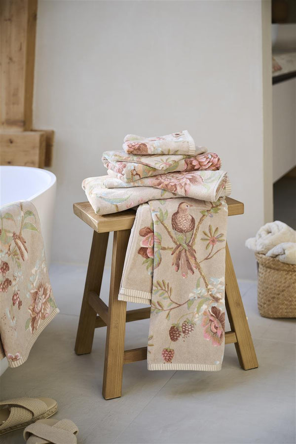 Sfeer Badtextiel Pip Studio Secret Garden Khaki