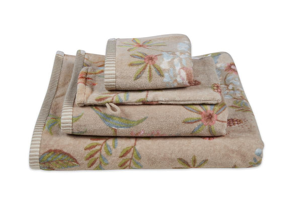 Topshot Badtextiel Pip Studio Secret Garden Khaki