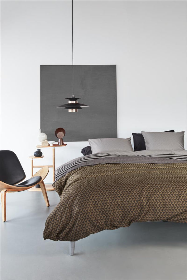 Dekbedovertrek Beddinghouse  Dutch Design Shitake Bruin sfeer