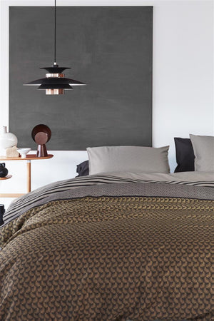 Dekbedovertrek Beddinghouse  Dutch Design Shitake Bruin voorstaand
