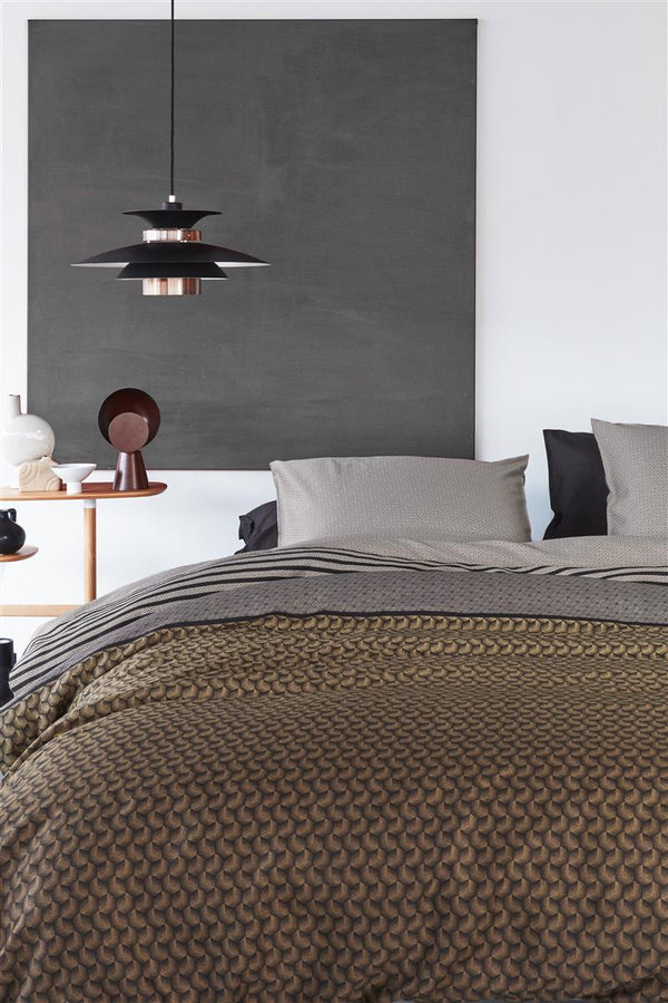 Dekbedovertrek Beddinghouse  Dutch Design Shitake Bruin voorstaand