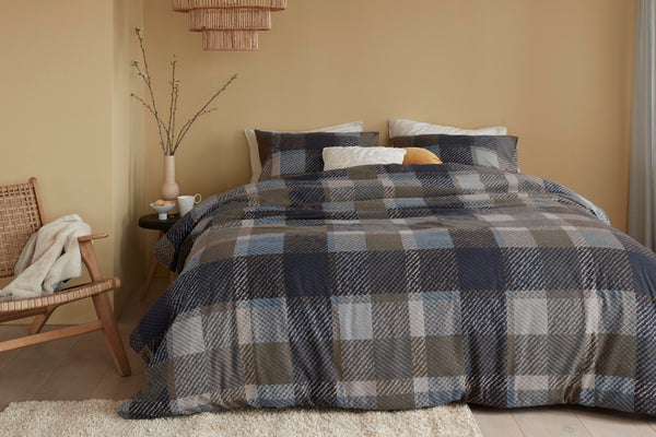 Beddinghouse Dekbedovertrek Trevian Natural - Flanel